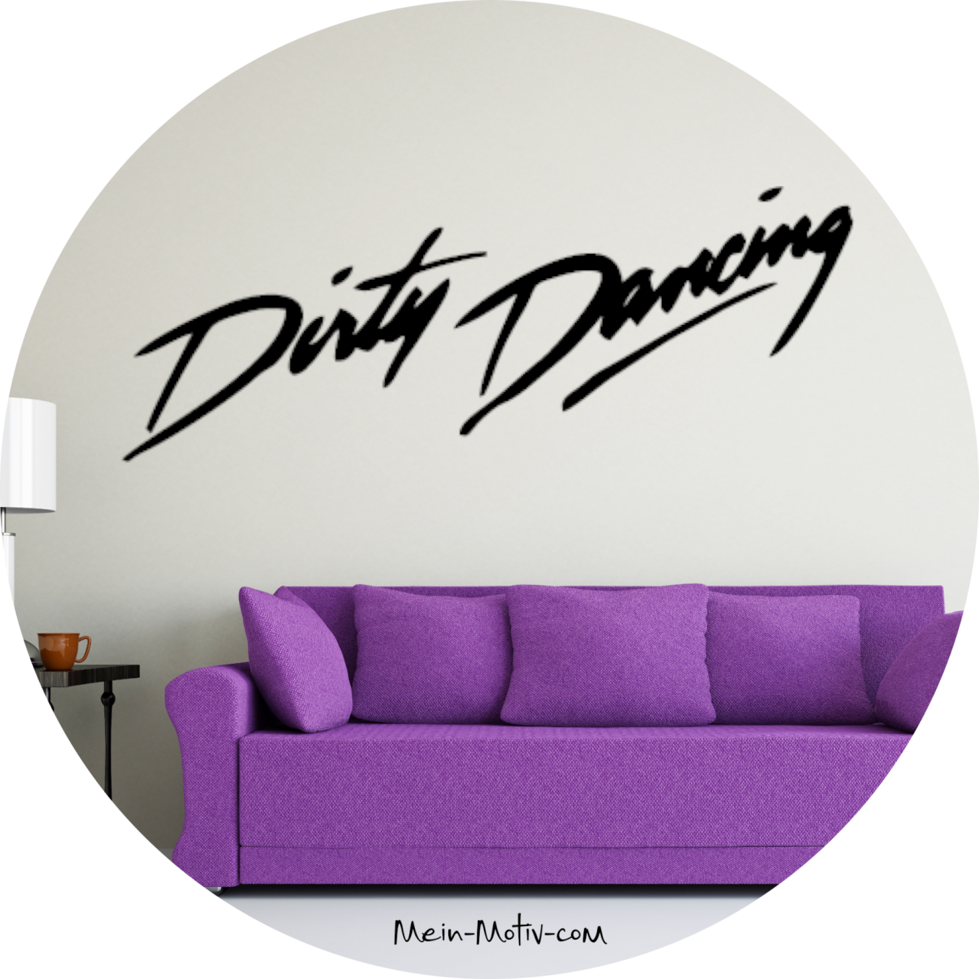 Wandtattoo 46091 Dirty Dancing Schriftzug